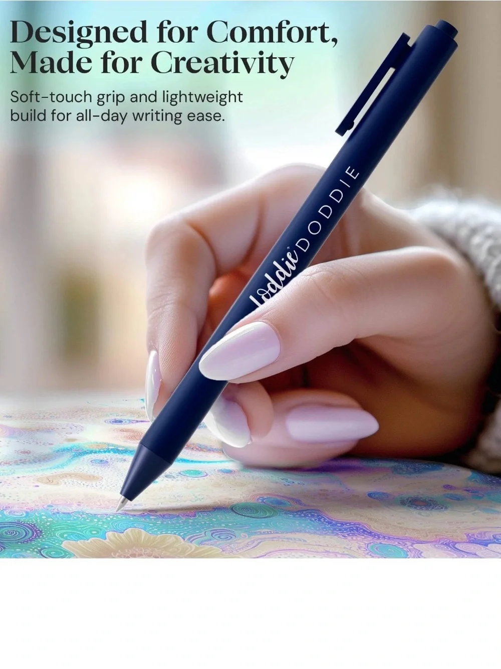Loddie Doddie 18 Satin Grip Gel Pens - PICK ONE Set